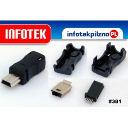 Wtyk wtyczka na kabel 10 pin mini USB miniUSB