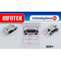 Gniazdo micro mikro USB tablet Overmax OV-Exellen
