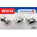 Gniazdo mikro micro USB 5pin, tablet Acer złącze