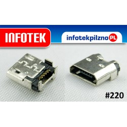 Gniazdo ładowania mikro USB Nokia 520 620 630 635