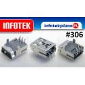Gniazdo mini USB 5 pin złącze miniUsb 5+2