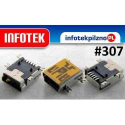 Gniazdo mini USB 5 pin złącze miniUsb na płytę