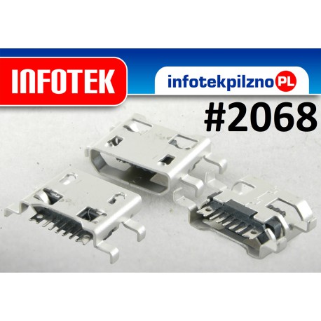 Gniazdo złącze micro mikro USB