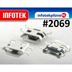 Gniazdo złącze micro mikro USB