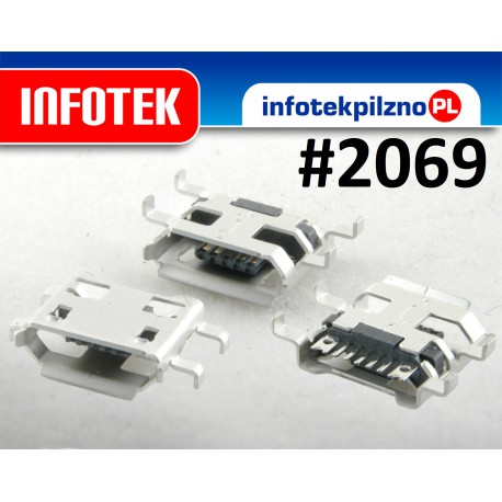 Gniazdo złącze micro mikro USB
