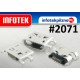Gniazdo złącze micro mikro USB