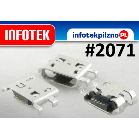 Gniazdo złącze micro mikro USB