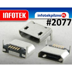Gniazdo złącze micro mikro USB