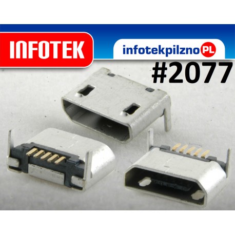 Gniazdo złącze micro mikro USB