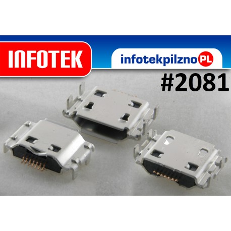 Gniazdo złącze micro mikro USB