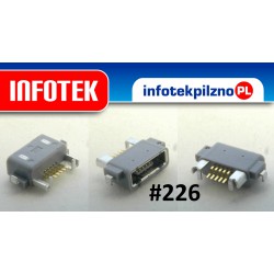 Gniazdo złącze systemowe micro USB 