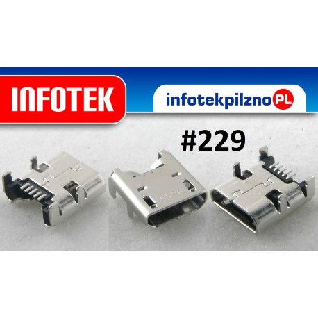 Gniazdo micro mikro USB Acer Iconia Tab B1-A71