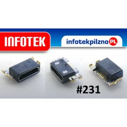 Gniazdo złącze micro mikro USB