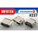 Gniazdo złącze micro mikro USB