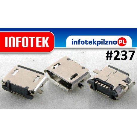 Gniazdo złącze micro mikro USB