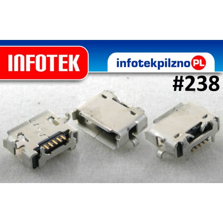 Gniazdo micro USB mikro złącze BlackBerry Playbook