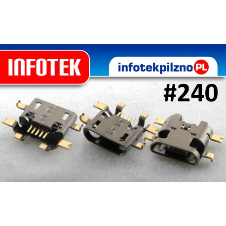 Gniazdo micro mikro USB HTC ONE V SV MyTouch 4G