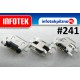 Gniazdo złącze micro mikro USB