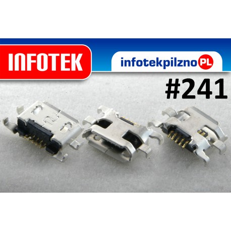 Gniazdo złącze micro mikro USB