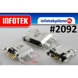 Gniazdo złącze mikro USB Huawei Ascend G7