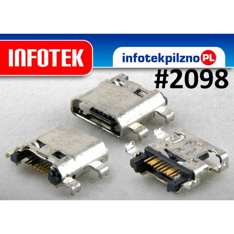 Nowe złącze systemowe gniazdo mikro micro USB Samsung