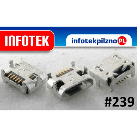 Gniazdo mikro USB tablet DELL VENUE 7 8 WERSJA II