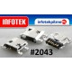 Gniazdo micro mikro USB Samsung ACE 2 i8160