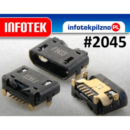 Gniazdo micro mikro USB HTC ONE M7 801e