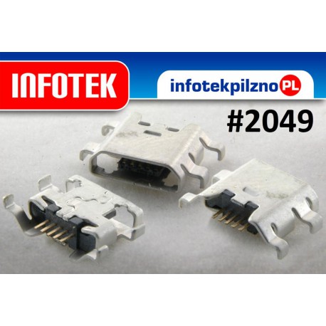 Gniazdo mikro USB ZTE N5 N95 N9510 N9520 Z970 Z787